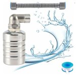 Vanne  flotteur entirement automatique en acier inoxydable 304, rgulateur de niveau d'eau automatique ...