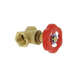 Vanne laiton à opercule acs pn16 femelle 3 / 4 Vanne laiton à opercule acs pn16 femelle 3 / 4