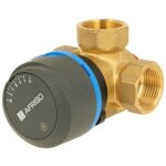 Vanne mlangeuse rotative 3 voies arv 384 vario proclick, dn25, rp 1 pouce kvs=4, 5 - 12