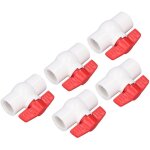 Vanne piscine, vanne pvc 32mm, raccords en pvc vanne  boisseau sphrique piscine vanne d'arrt tuyau ...