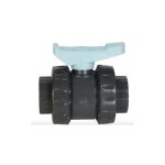 Vanne pvc  boisseau sphrique pn - 16 astore vanne anti - block  32 mm