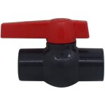 Vanne pvc a coller 20 25 32 40 50 63 75 90 110mm vanne boisseau spherique robinet a bille sphere pour ...