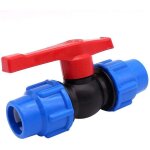 Vanne de raccordement d'eau 25 mm, vanne en poly�thyl�ne haute densit� ou alcaline, vanne de contr�le ...