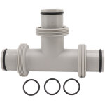 Vanne de remplacement 2 en 1 en forme de t pour tuyau de piscine, pour syst�me de circulation de filtration ...