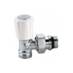 Caleffi ? vanne thermostatique 338302 3 / 8' avec raccords carr�s ? pression max 10 bars ? plage temp�rature ...