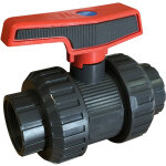 Vanne union pvc 1 / 4 tour ff 20x27