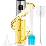 [jamais utilis�]vaporisateur d'huile et de vinaigre, inoxydable pulv�risateur d'huile 100ml avec �chelle ...