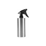 Vaporisateur vide pulvrisateur remplissable 304 en acier inoxydable main appuyant sur arrosoir arrosage ...