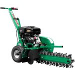 Varan motors - trencher trancheuse de sol essence 15cv 420cc pour tranch�es de 10cm sur 20 - 60cm de ...