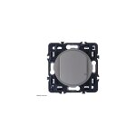 Legrand - variateur 2 fils céliane toutes charges - enjoliveur titanium et support Legrand - variateur 2 fils céliane toutes charges - enjoliveur titanium et support