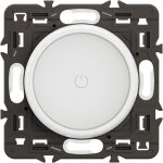 Legrand - variateur bague rotative led c�liane blanc + support, � �quiper d'une plaque