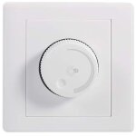 Variateur encastrable de lumi�re, bouton rotatif mural pour contr�le de luminosit� ouylaf