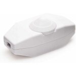 Variateur de lumière avec interrupteur rotatif, tension 220 - 230v, couleur blanche, pour ampoules led ... Variateur de lumière avec interrupteur rotatif, tension 220 - 230v, couleur blanche, pour ampoules led ...