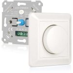 Variateur de lumiere led 5 - 200w, interrupteur variateur dimmable led 220v - 240v, variateur led rotatif ...