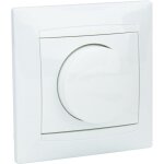 Variateur rotatif encastr 200w zyna - blanc zenitech