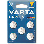 Varta cr2016 lot de 5