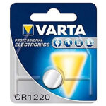 Varta cr 1220 primary lithium button - piles non - rechargeables (lithium, cr1220)