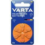 Pile bouton za 13 1. 4 v 6 pc(s) zinc - air hearing aid pr48 c634532 - varta