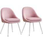 Lot de 2 chaises salle à manger, supportant jusqu'à 120 kg, coussin rembourré 5, 5 cm d'épaisseur, pieds ... Lot de 2 chaises salle à manger, supportant jusqu'à 120 kg, coussin rembourré 5, 5 cm d'épaisseur, pieds ...