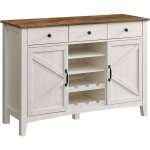 Vasagle - buffet, meuble de rangement avec tiroir, meuble de cuisine avec portes et tagre rglable ...
