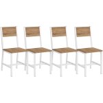 Chaise salle à manger lot de 4, cadre en acier, style industriel, pour salle à manger, salon, cuisine, ... Chaise salle à manger lot de 4, cadre en acier, style industriel, pour salle à manger, salon, cuisine, ...