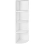 Tag�re d'angle � 4 niveaux, �tag�res de rangement autoportantes, biblioth�que en bois, pour cuisine, ...
