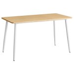 Table à manger, table de cuisine, pour 4 - 6 personnes, moderne, style ferme, surface résistante à la ... Table à manger, table de cuisine, pour 4 - 6 personnes, moderne, style ferme, surface résistante à la ...