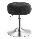 Vasagle - tabouret de maquillage, r�glable en hauteur, pivotant � 360 degr�s, en pu, coussin �pais, tabouret ...