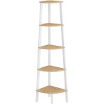 Vasagle - tagre d'angle, bibliothque 5 niveaux, tagre chelle, meuble de rangement, porte - plante ...