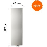 Vasco - radiateur acier h. 182 x l. 42 cm niva vertical n1l1 laqué Vasco - radiateur acier h. 182 x l. 42 cm niva vertical n1l1 laqué