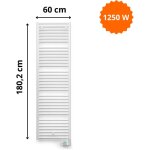 Vasco - radiateur sèche - serviettes électrique e - bano bm - el h. 180, 2 x l. 60 cm Vasco - radiateur sèche - serviettes électrique e - bano bm - el h. 180, 2 x l. 60 cm