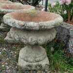 La grande prairie - vase antique pierre reconstitu�e 44cm