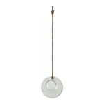 Vase boule en verre � suspendre - taille s - d 15 cm - livraison gratuite