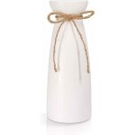 Vase en c�ramique, grand vase � fleurs blanc, d�coration vase de table moderne, vase d�coratif de haute ...