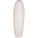 Vase en c�ramique gris 24 x 24 x 80 cm