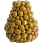 Vase en cramique light & living citrus brun - vert ? 23x27 cm