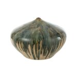 Paris prix - vase en cramique 'peinture' 36cm vert