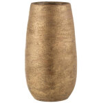 Vase d�co  irr�gulier rugueux  41cm or