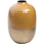 Vase d�coratif en m�tal pour le salon, design contemporain, id�al pour la d�coration int�rieure, cadeau ...