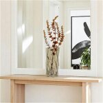 Vase d�coratif vert en verre souffl�