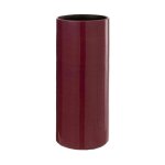 Paris prix - vase design en cramique 'flek' 37cm fuchsia