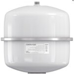 Vase d'expansion � membrane pour eau potable, 10 bar, 12 litres, mod�le maison, blanc