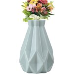 Vase � fleurs g�om�trique en c�ramique, vase simple et incassable pour la d�coration int�rieure (table ...