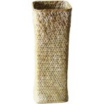 Vase � fleurs en rotin - panier � fleurs en bambou - d�coration de vase - grand vase � fleurs pour d�coration ...