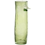 Vase haut design  oiseau  32cm vert