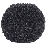 Vase light & living phylia en plastique mat noir ? 44x20, 5x38, 5