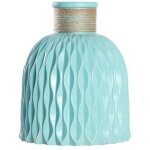 Vase nordique en plastique, design g�om�trique moderne, pour fleurs et d�coration int�rieure