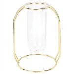 Vases de plantes hydroponiques transparents pot de fleurs décorations de table pour la maisongold Vases de plantes hydroponiques transparents pot de fleurs décorations de table pour la maisongold