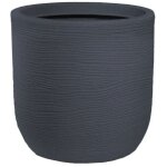 Divina fire - vase en r�sine int�rieur ext�rieur pour plantes cylindriques design d. 35x34h raffaello ...