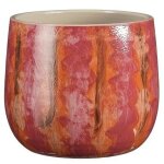 Vase rond nigel rose fonc� 2124